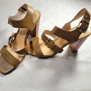 Kate Spade Heeled Sandals Camel Color, Size 10M